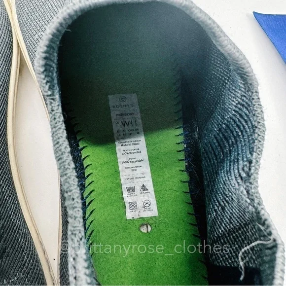 ROTHY'S The Chelsea Pull-On Knit Ankle Boot in Fog Melange - Picture 4 of 8